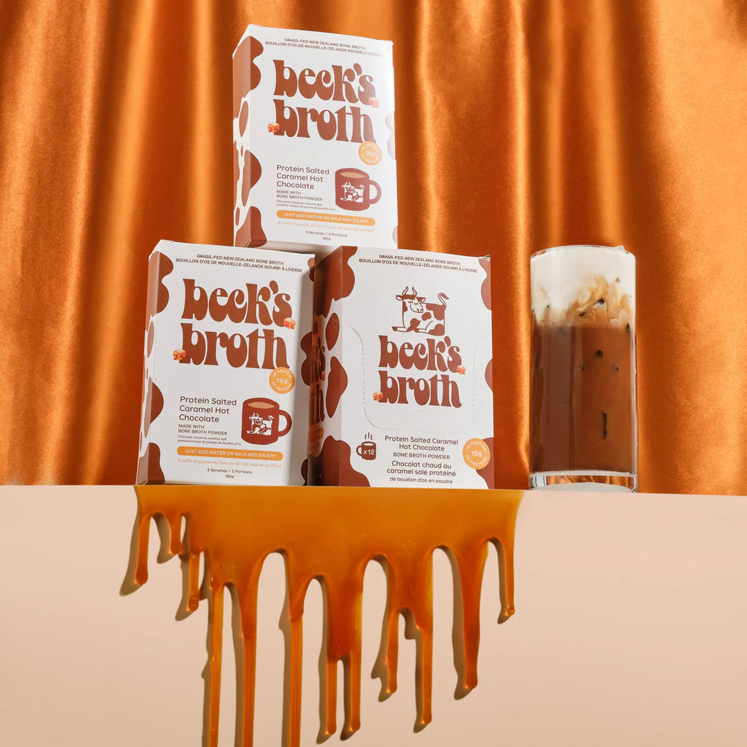 Beck's Broth - Protein Salted Caramel Hot Chocolate