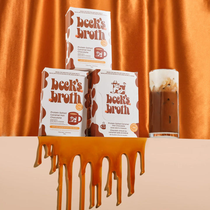 Beck's Broth - Protein Salted Caramel Hot Chocolate