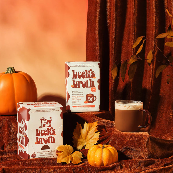 Beck's Broth - Protein Pumpkin Spice Hot Chocolate