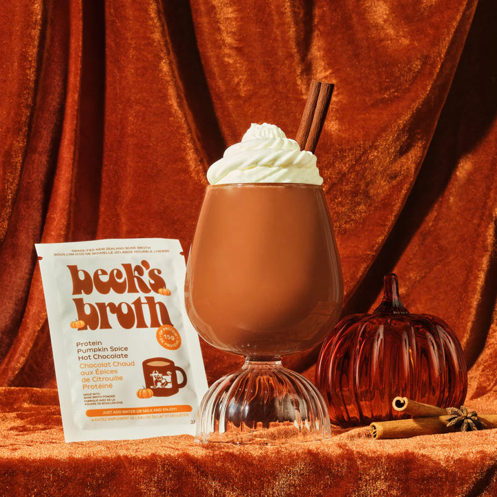 Beck's Broth - Protein Pumpkin Spice Hot Chocolate