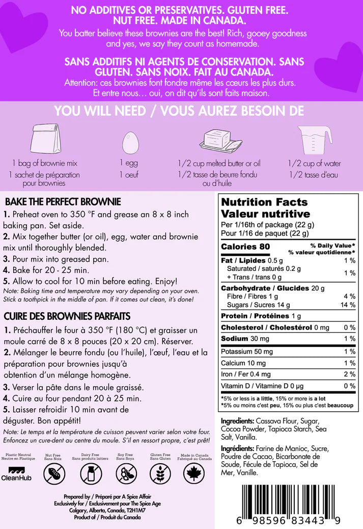 Brownie Points Bake Mix