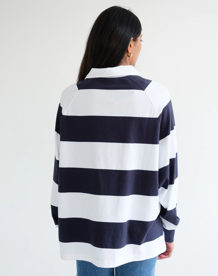 Rugby Polo Shirt - Navy