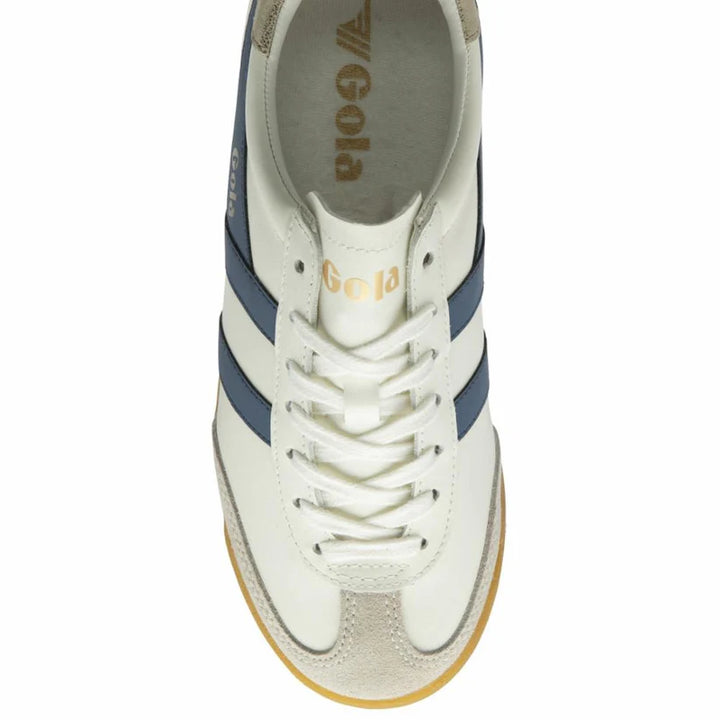 Gola Torpedo Leather Sneakers - Off White/Moonlight/Gold