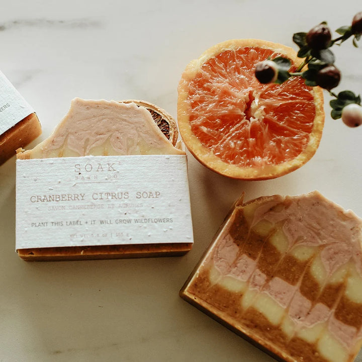 Cranberry Citrus Soap Bar