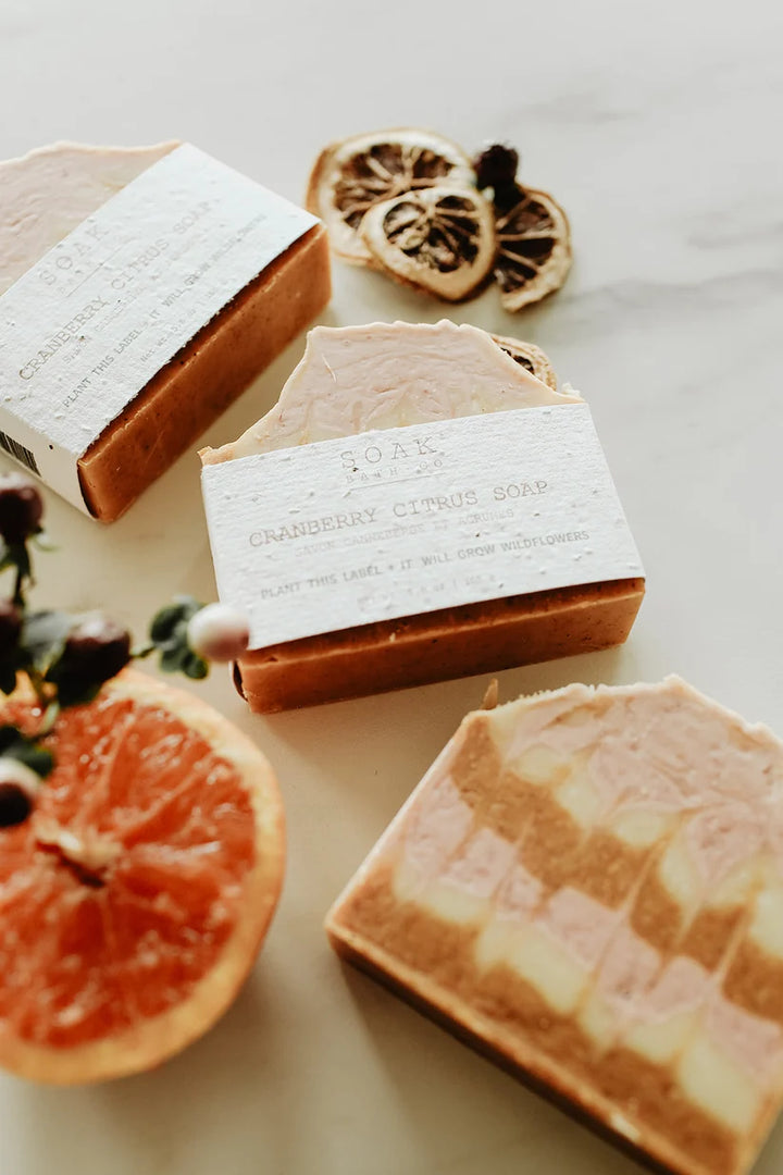 Cranberry Citrus Soap Bar