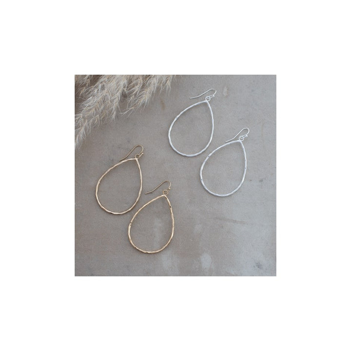 Drop Silver Earrings