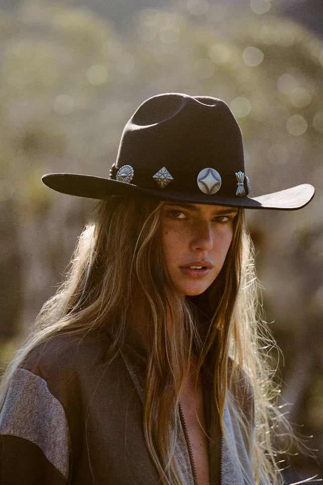 Duke Cowboy Hat- Noir