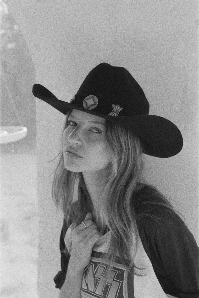 Duke Cowboy Hat- Noir