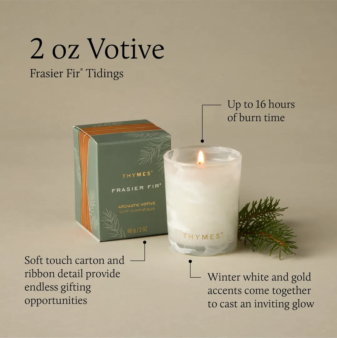 Frasier Fir Tidings Boxed Votive 2oz