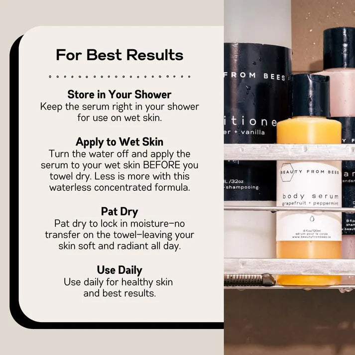 Beauty From Bees - Body Serum 1L Bulk