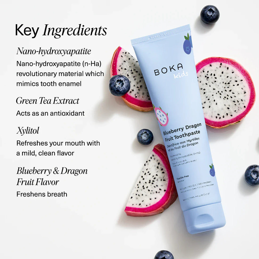 Kids Blueberry Dragonfruit Toothpaste