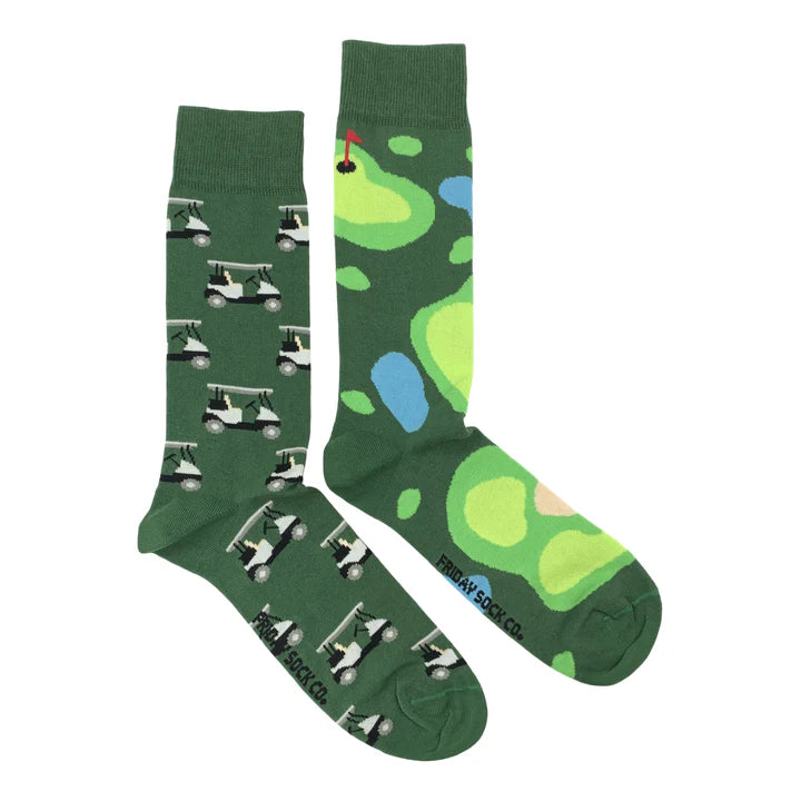 Men's Golf Socks Mis-Match