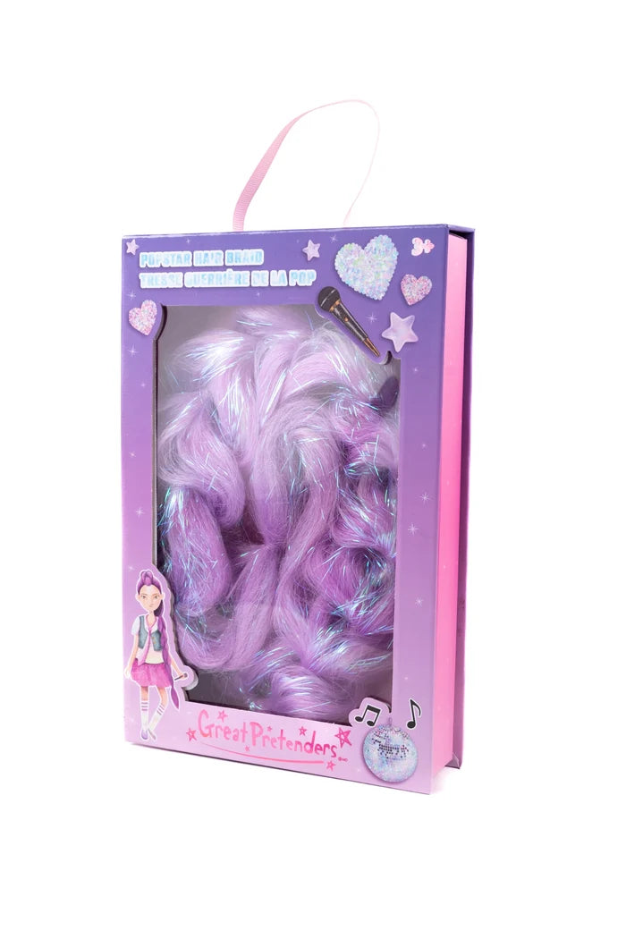 Rock Star Purple Hair Braid