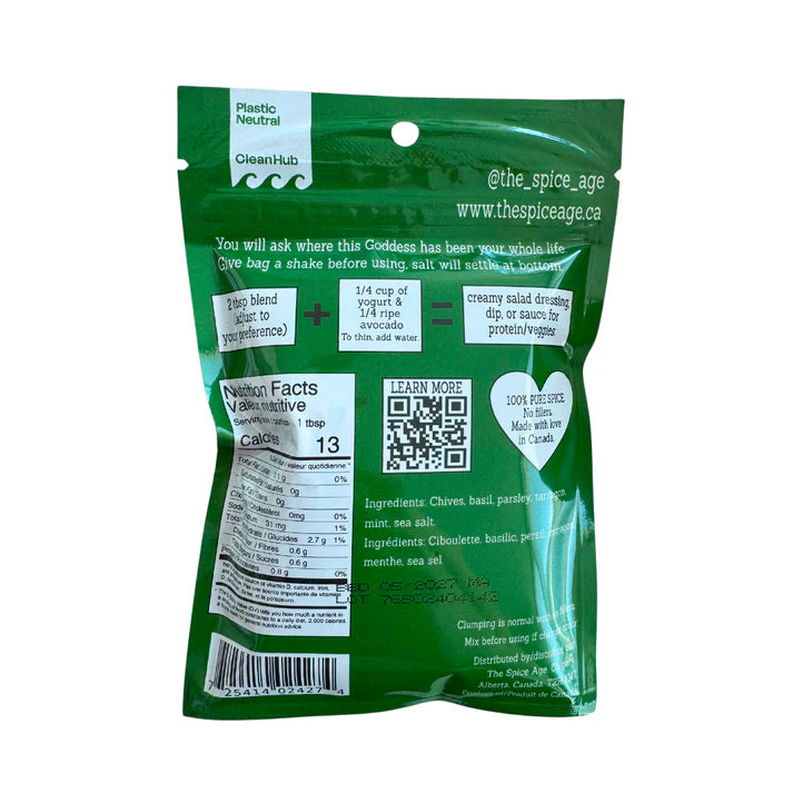 Green Goddess Salad Dressing Mix