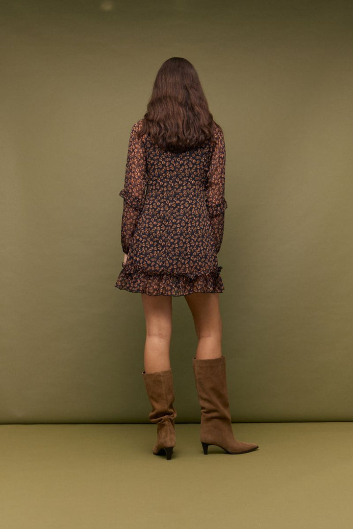 Liv Longsleeve mini dress