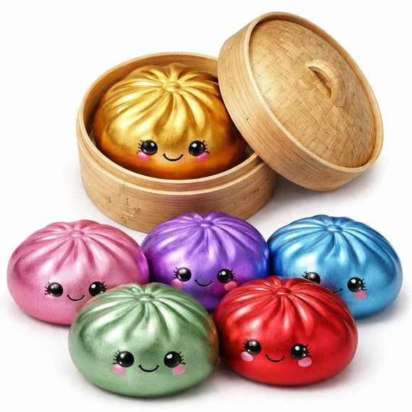 Mystery Squishy Dumpling- Metallic