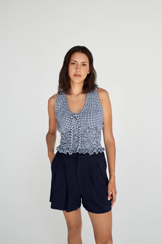 Alix Gingham Camisole
