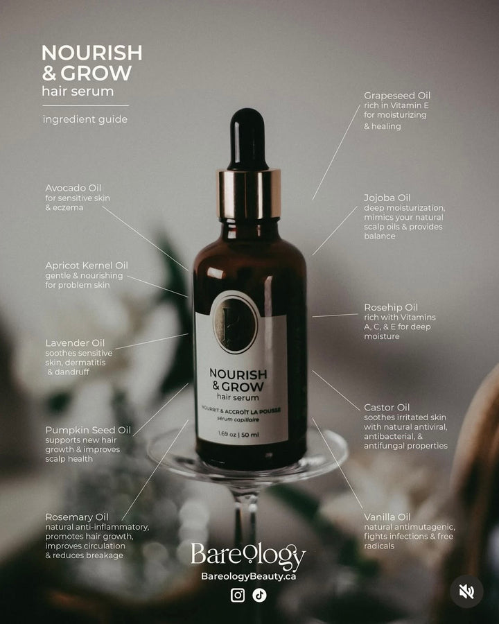 Bareology Nourish & Grow Hair Serum