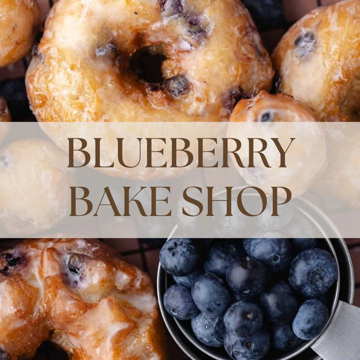 BLUEBERRY BAKE SHOP | 8OZ NON TOXIC SOY CANDLE