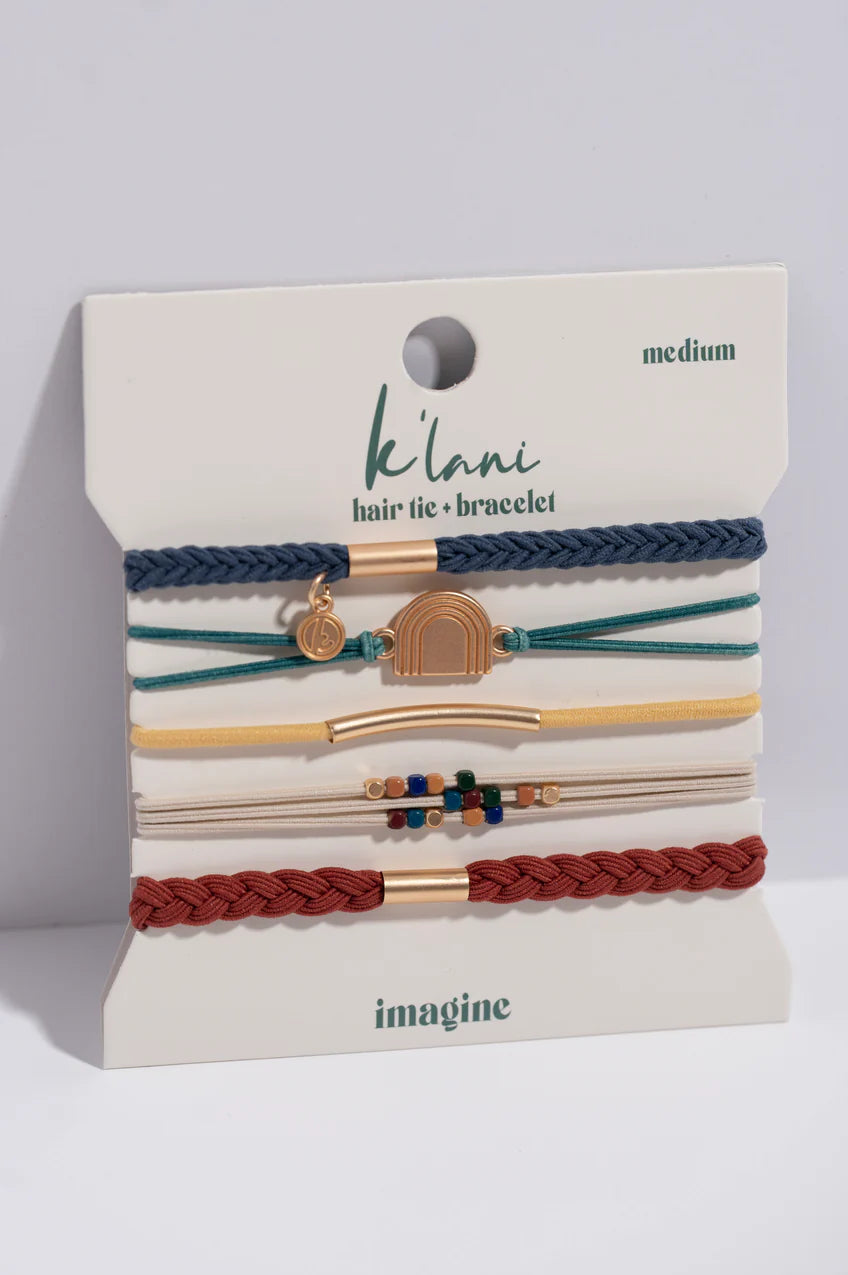 Imagine - Hair Tie Bracelet