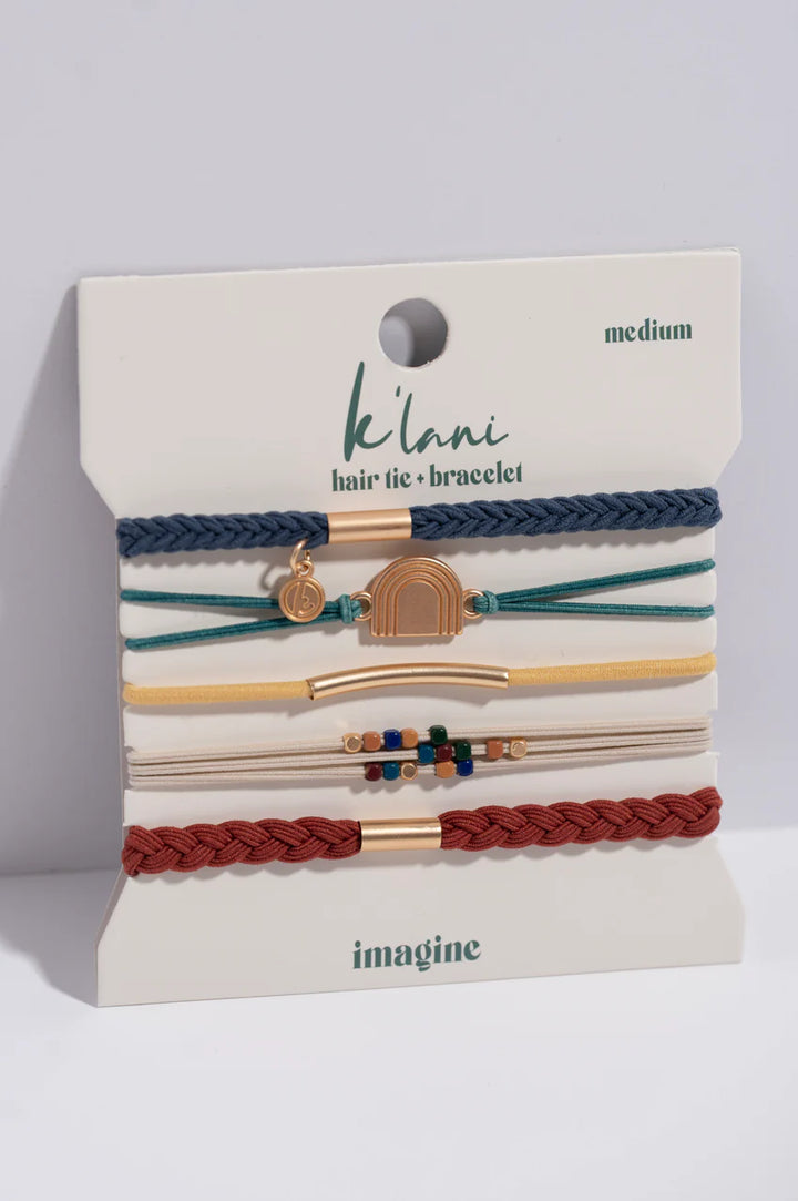 Imagine - Hair Tie Bracelet