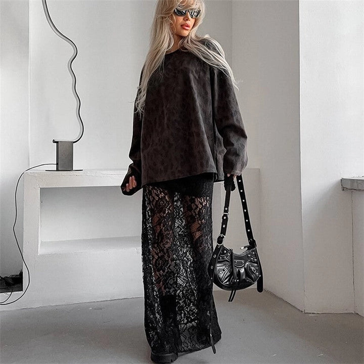 It Takes Two Lace Skirt - Black