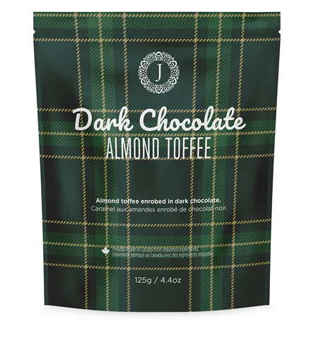 Dark Chocolate Almond Toffee