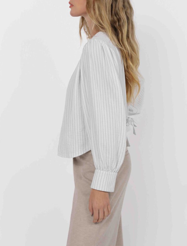Buttoned Up Shirt w Back Detail