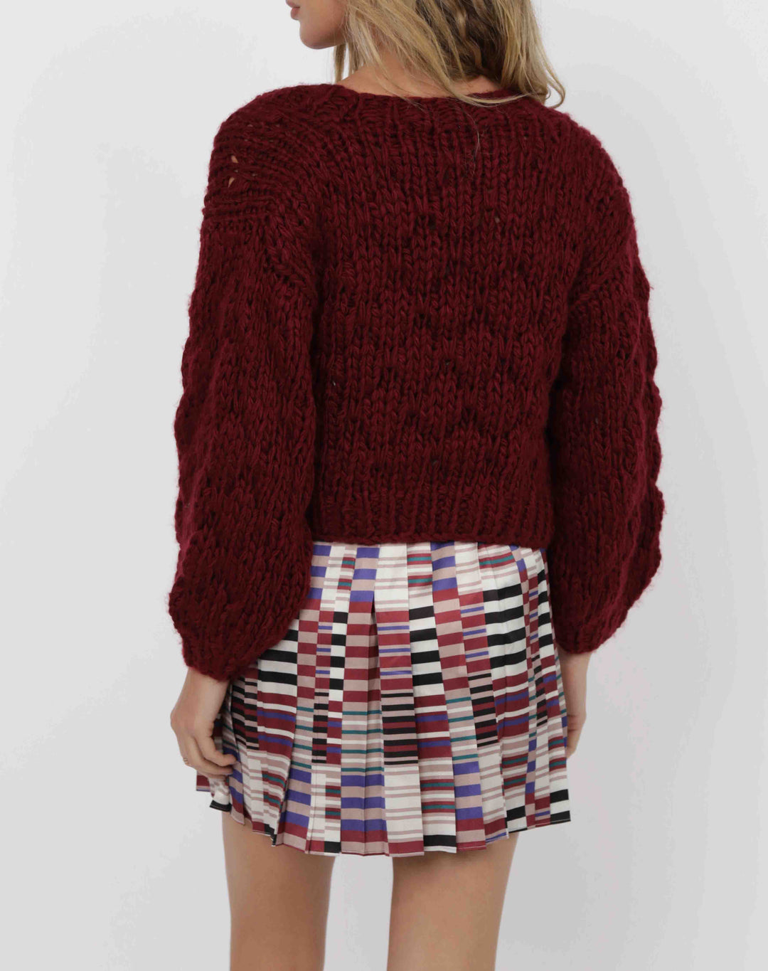 This & That Chunky Cardi - Wine