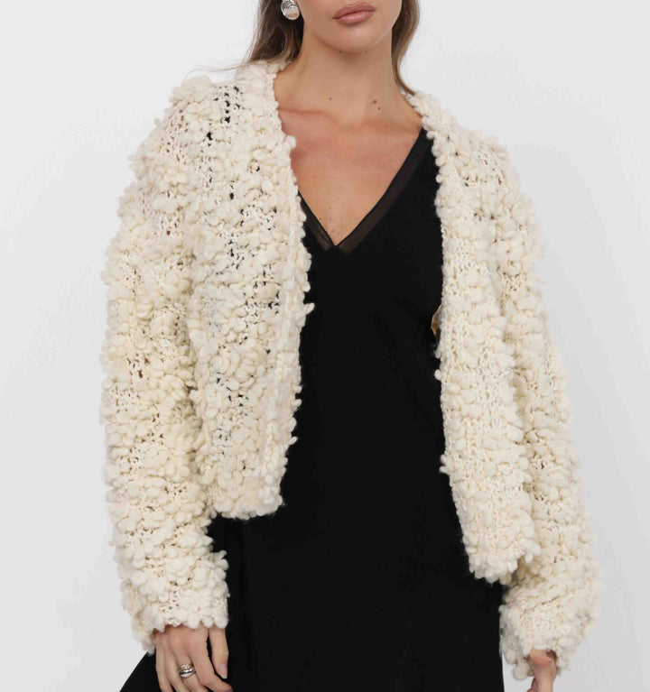 Bombshell Chunky Knit Cardigan