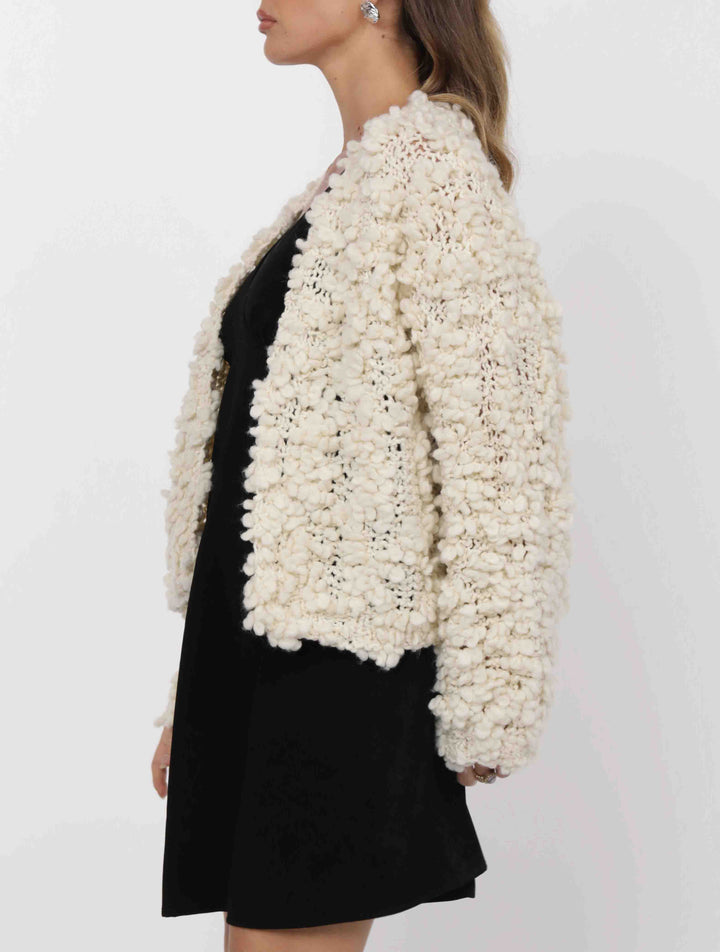 Bombshell Chunky Knit Cardigan