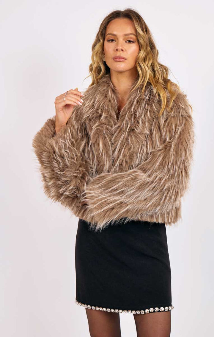 Energy Faux Fur Jacket