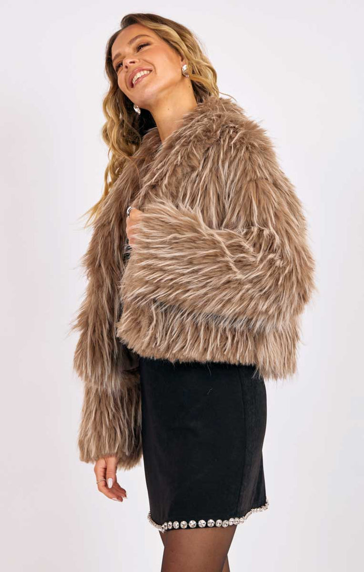 Energy Faux Fur Jacket