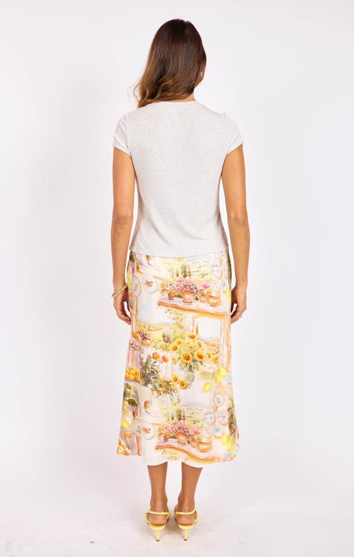 Birdy Button Front Knit Top