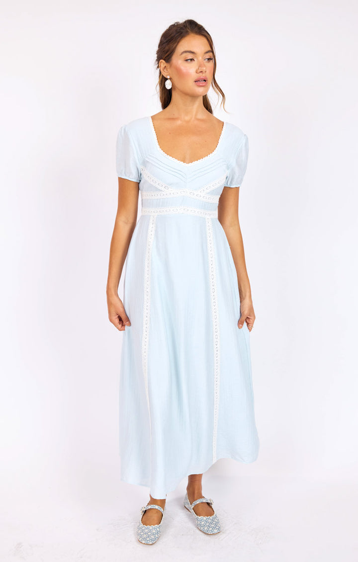 Percy Lace Trim Dress