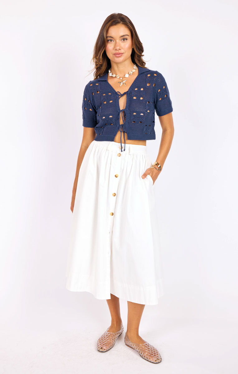 Earthbound Cropped Cardigan