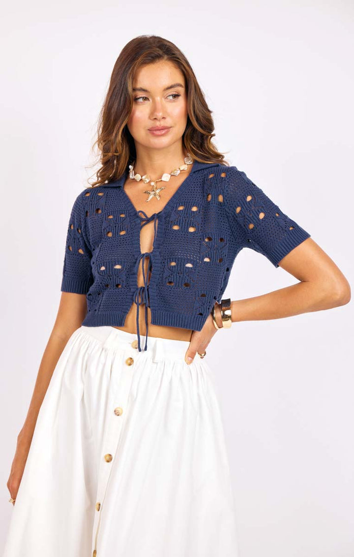 Earthbound Cropped Cardigan