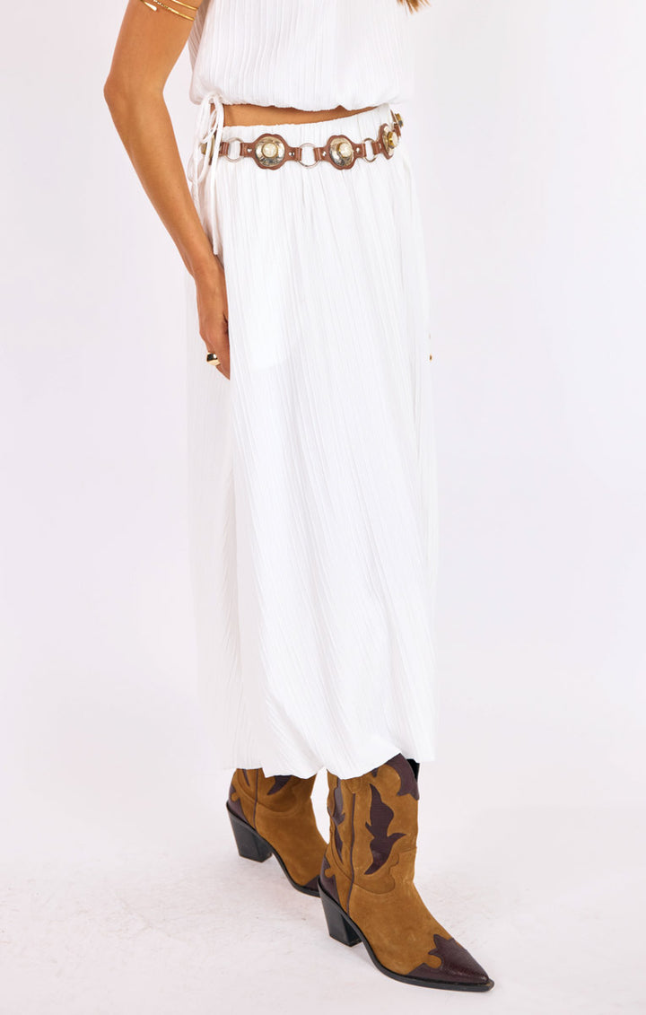 Deja Vu Bubble Maxi Skirt