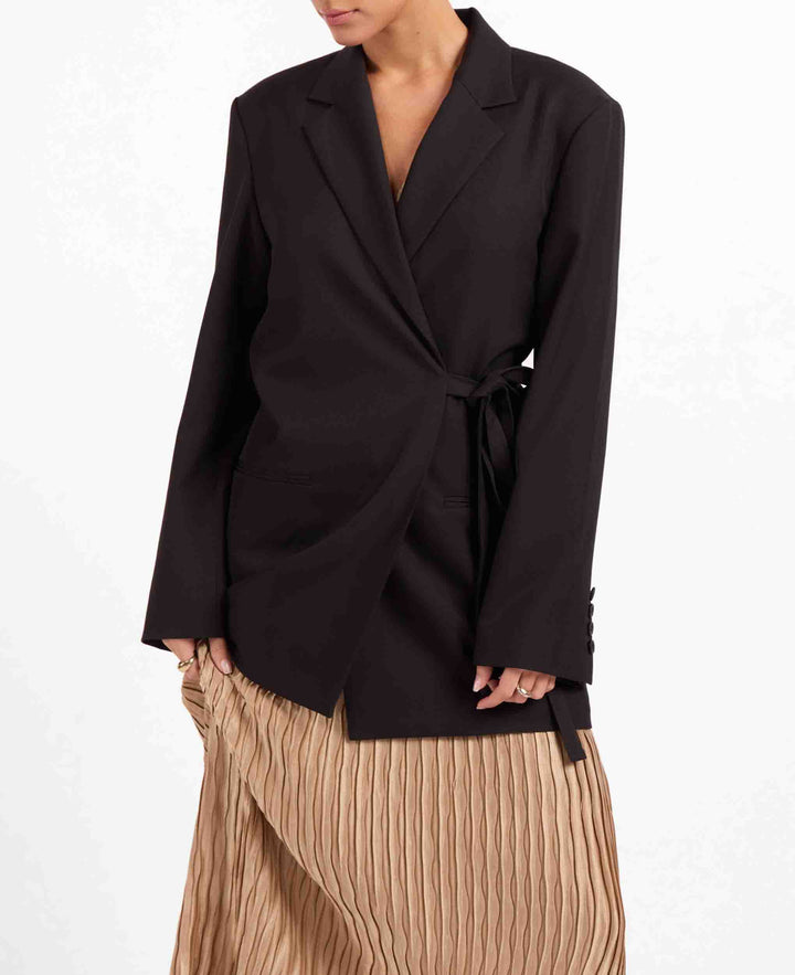 Georgina Waist Tie Blazer