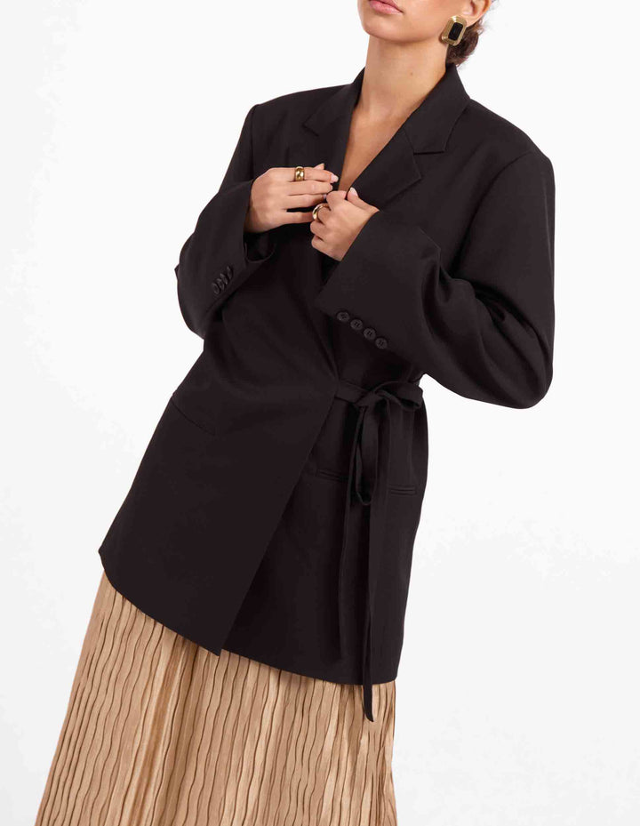 Georgina Waist Tie Blazer
