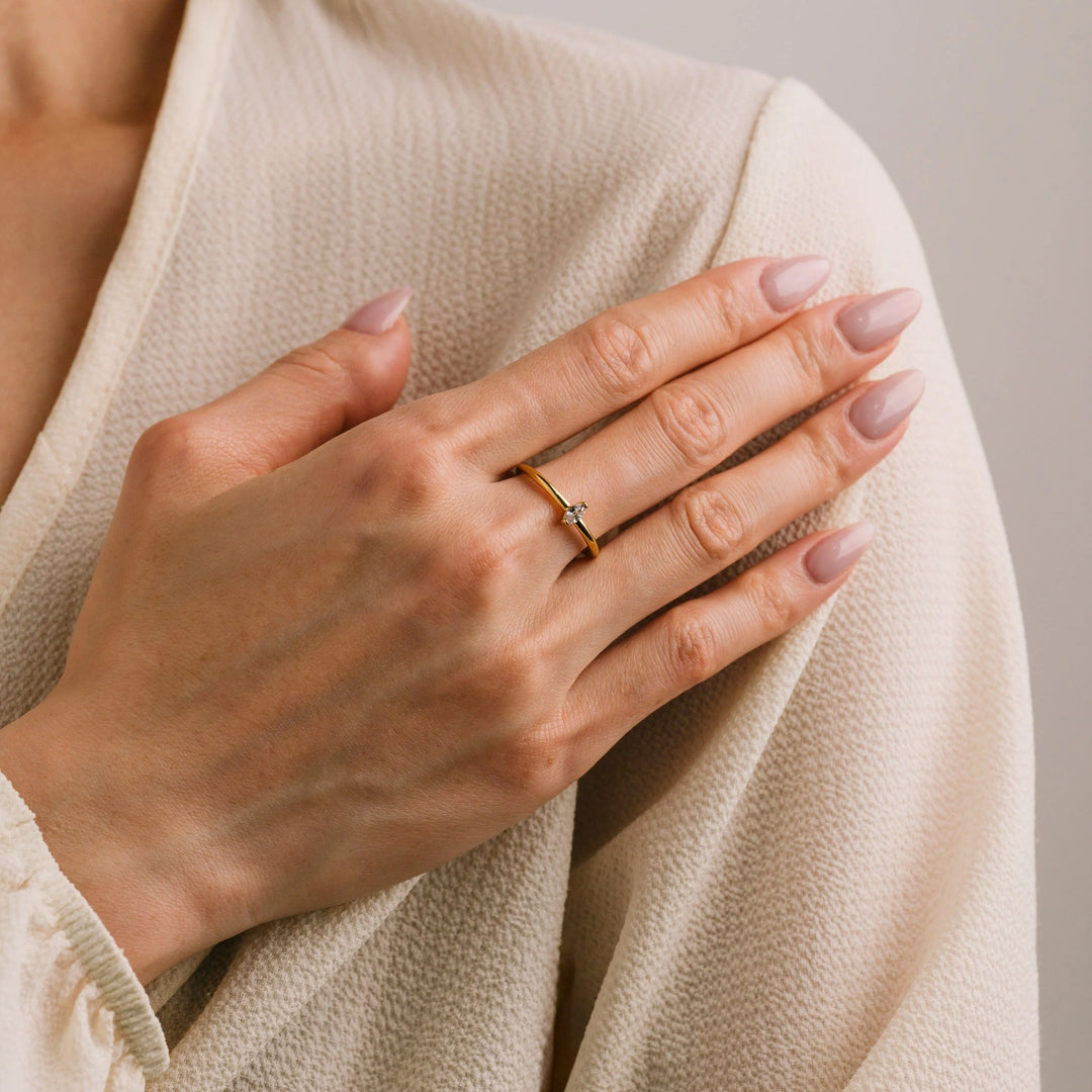 Lyric Gold Ring- Size 8