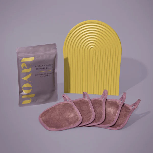 Mini Facecloth Set- Mauve
