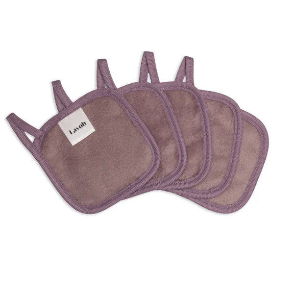 Mini Facecloth Set- Mauve