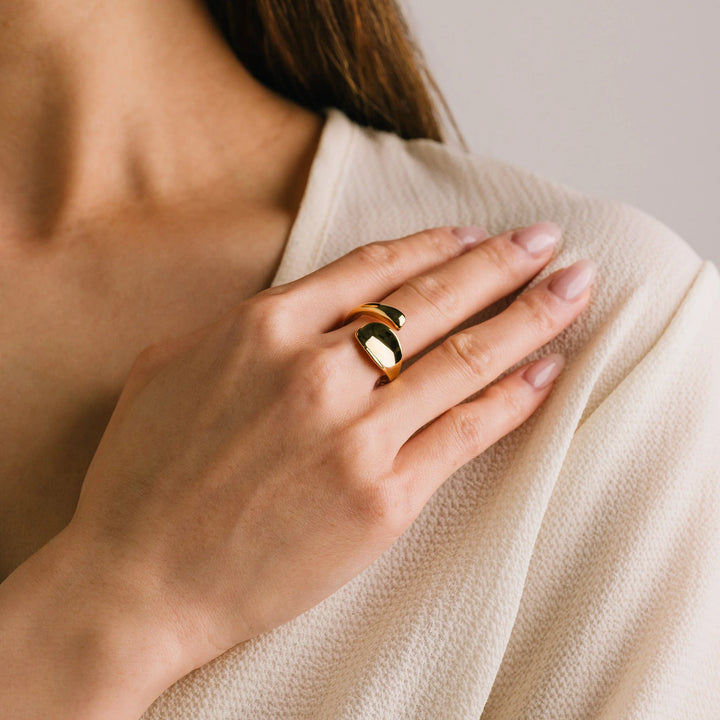 Lila Ring- Gold- Size 7