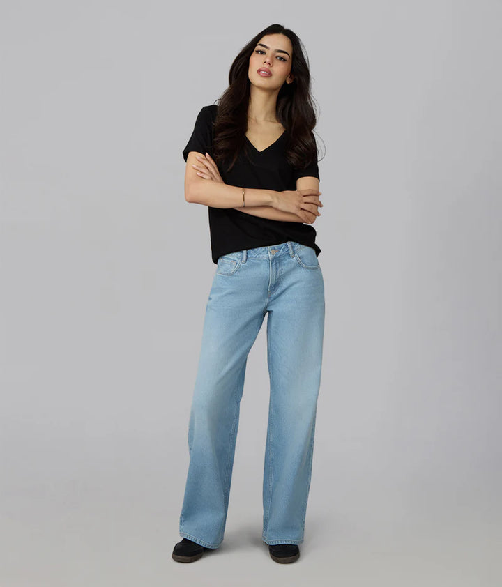 Colette High Rise Wide Leg Jeans