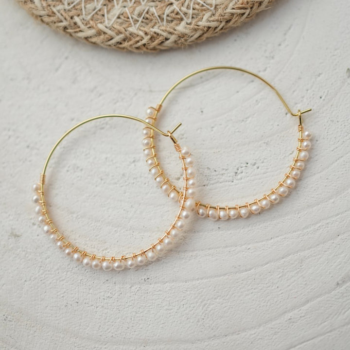 Lumi Gold/White Hoops