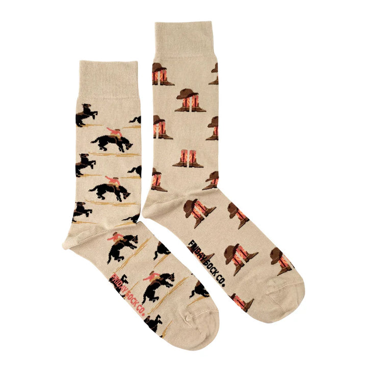 Men's Western Mismatched Socks