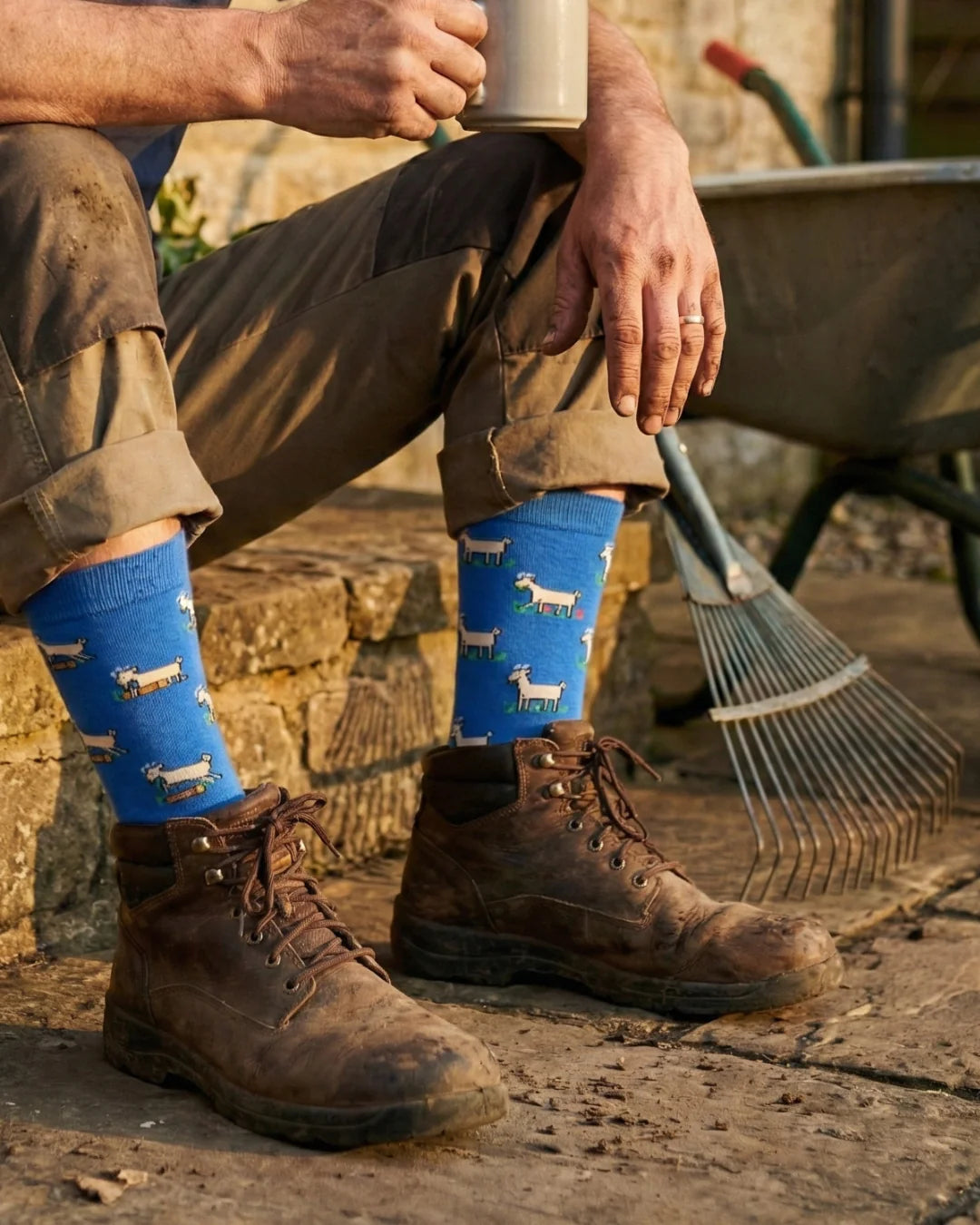 Men's Goats This Did Good Mismatched Socks