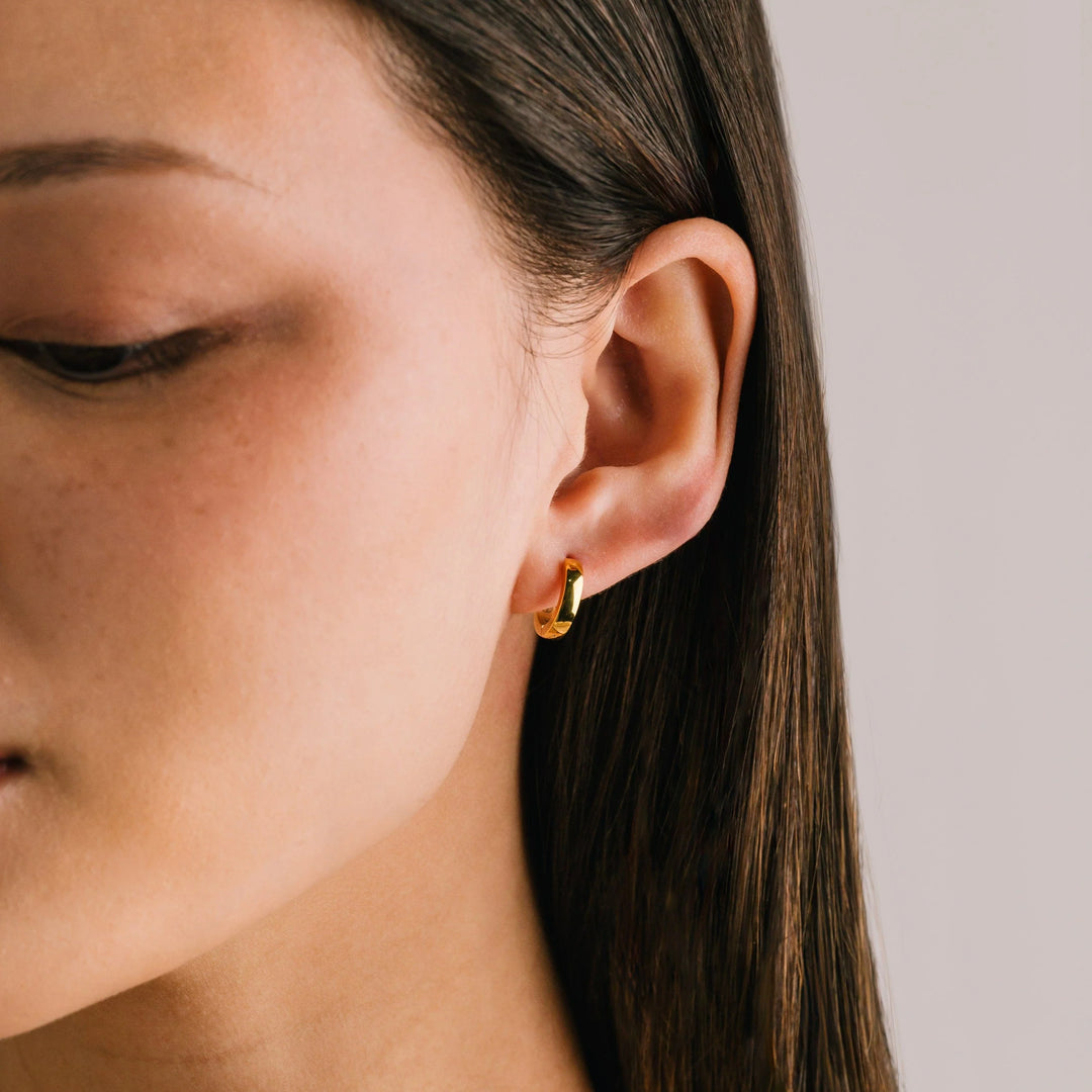 Maya 13mm Hoops- Gold