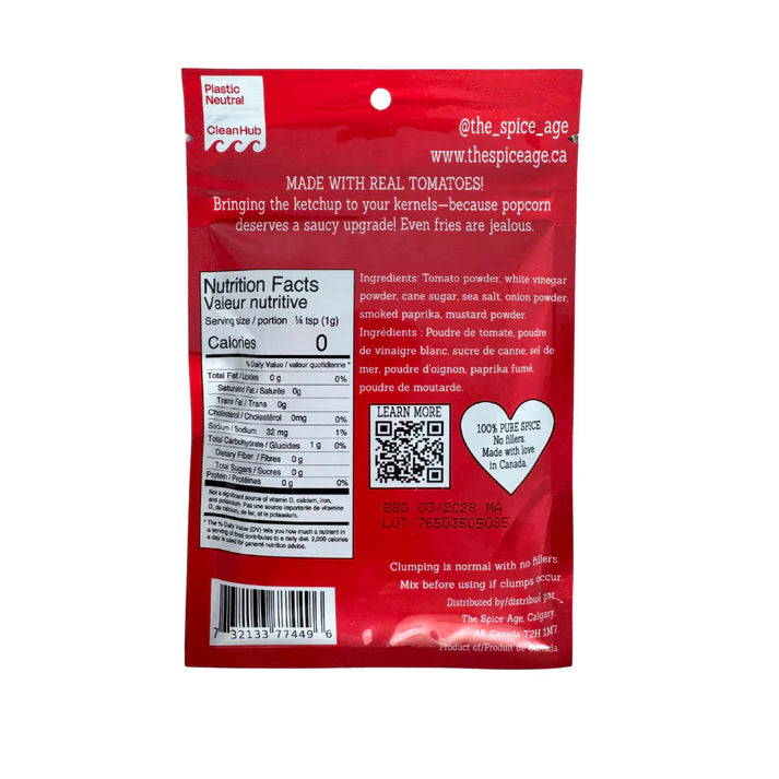 Ketchup Popcorn Seasoning